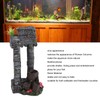 Aquarium Decoration Roman Columns Simulation Reusable Resin Fish Tank Landscape