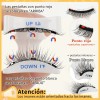 Kit De Pestañas Magnéticas Reutilizables Con Aplicador B