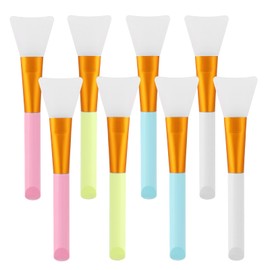 8pcs Silicone Face Mask Applicator Face Mask Brush for Facial,Soft Face Brush for Sleeping Mask, Mud Mask, Hairless Body Lotion
