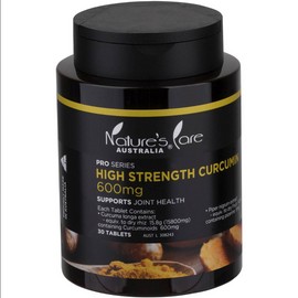 Nature's Care PRO Series High Strength Curcumin 600mg 30 Capsules