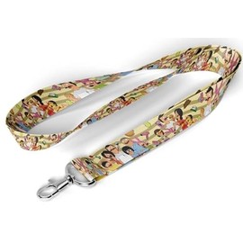 Pinstant Bob's Burgers Belcher Family Cartoon Comedy TV Show 17.7" Neck Lanyard Keychain Holder ID Badge Mobile Phone Pin Strap