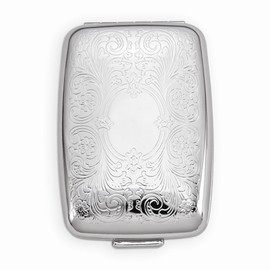 Jewels By Lux Etched Metal Pillbox