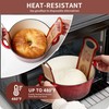 Silicone Sourdough Bread Sling Mat - 2Set Round Dough Baking