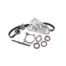 DNJ TBK407WP Timing Belt Kit with Water Pump for 2001-2005 / Kia/Rio / 1.5L, 1.6L / DOHC / L4 / 16V / 1493cc, 1594cc