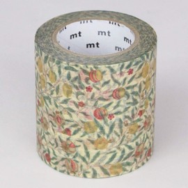 カモ井加工紙 マスキングテープ mt ウィリアムモリス Fruits 50mm×10m MTWILL04
