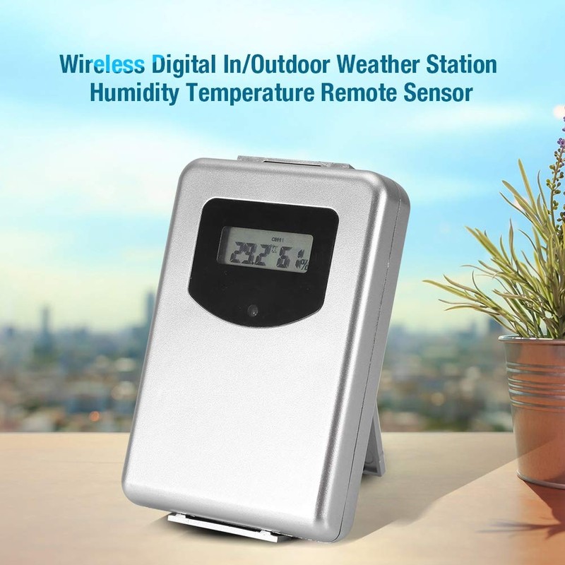Digital Remote Sensor, 433MHz Wireless Remote Sensor, Light Weight Portable