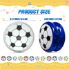 HOVUK® White Football Design Light Up Responsive Yoyos, Stable and