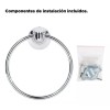 Cnx Juego De 2 Anillos Para Toallas, Toallero Tipo Aro