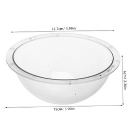 Operitacx Acrylic Clear Camera Dome Cover Transparent Security Cctv Housing Protective Shell for Indoor Outdoor Use High Durability Easy Installation and Maintenance