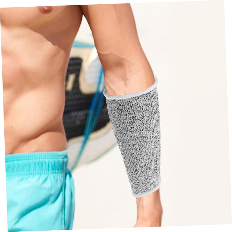 SHINEOFI 2 Pairs Cut Resistant Arm Sleeves Safety Arm Protectors