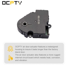 OCPTY 604-113 Air Blend Door Actuator Fits ADILLAC Escalade for Chevy Avalanche Silverado Suburban Tahoe for GMC Sierra Replace for 15-72505 52473356 Blend Door Actuator,2Pack