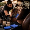 Nozerix Leather Cleaner and Conditioner, Leather Cleaning Kit, Leather Conditioner,