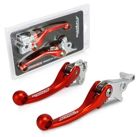 Funparts Dirt Bike Brake Clutch Lever Set,Pivot Adjustable Titanium Alloy for CRF250L 12-20 CRF300L 21-22 CRF250L Rally 17-21 Black