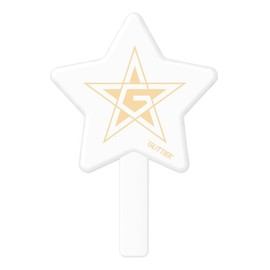Glittier Bling Bling Big Star Hand Mirror / 글리티어 블링블링 빅스타 핸드 미러