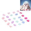 Pet Dog Flower Rubber Band Small Dog Top Knot Small