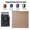Textured Smooth PEI Build Plate for Anycubic Kobra S1 Combo