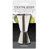 Bar Craft Stainless Steel Dual Measure Spirit Measure Cup, Carded
