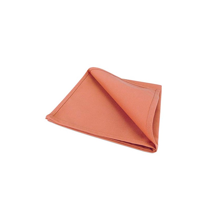 Cloth Napkins, Pack of 10, Pumpkin, 51 x 51 cm,
