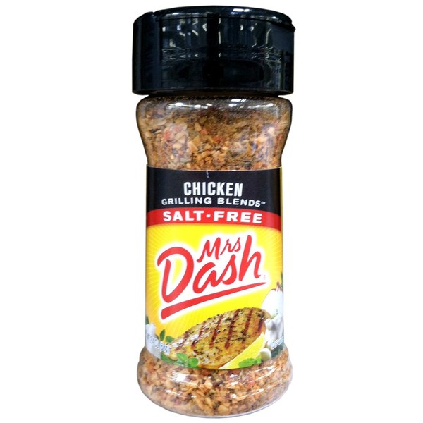 Mrs. Dash CHICKEN GRILLING BLEND Salt-Free Seasoning 2.5oz (3 Pack)