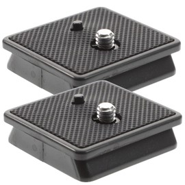 TEHAUX 2pcs Tripod Mount Adapter with Quick Release Plate Skid Wear Resistant Tripod Attachment for Installation and Stable Support