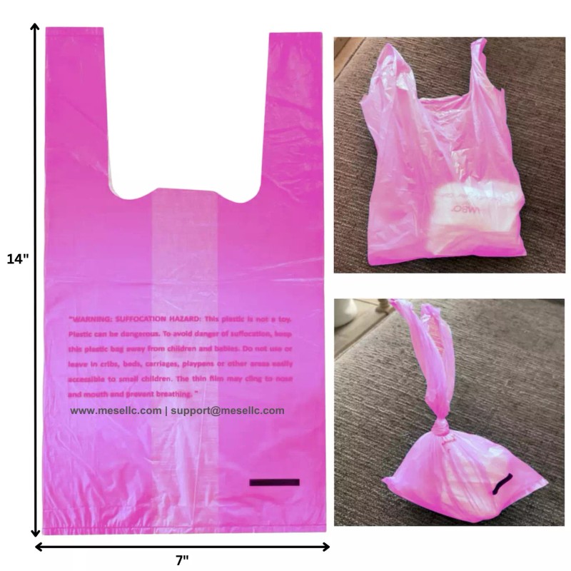 chefneno Baby Diaper Disposal Sacks w/ Handles (500 Count) Fresh
