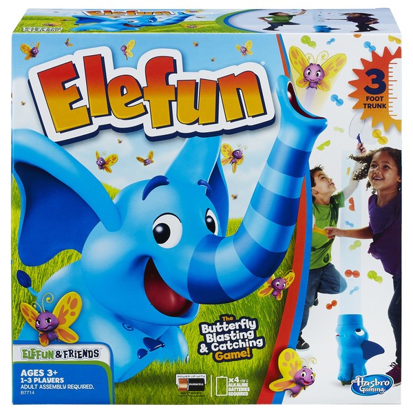 Hasbro Elefun and Friends Elefun Game with Butterflies and Music Kids Ages 3 and Up ()