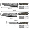 Unbranded Damascus Kitchen Chef Knife/Santoku Knife VG10 Damascus Steel Hand
