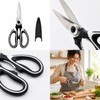 Heavy-Duty Kitchen Scissors for Food Prep – Stainless Steel Shears