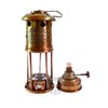 Nautical Antique Brass 7" Miner Lamp Vintage Maritime Ship Boat
