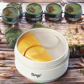 S&P Eye Area Wrinkle Improvement Eye Care Eye Patch Gold Collagen Dual Eye Patches 6 Pieces 60 Pieces / 에스엔피 눈가 주름 개선 눈가 관리 아이 패치 사용 골드 콜라겐 듀얼 아이패치 6개 60개입