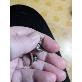 Unbranded 10 Pairs Magnetic Curtain Clips Nail Free Button Window Screen 1/2 inch Wide NEW