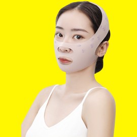 Mochi Band, Lifting Band, Face Compression, Double Chin, Jowl, Nasolabial folds, Deep Cheeks, Burning Cheeks, V-Line / 모찌밴드 리프팅 밴드 얼굴 압박 이중턱 턱살 팔자주름 심부볼 볼살 땡김이 땡기미 브이라인