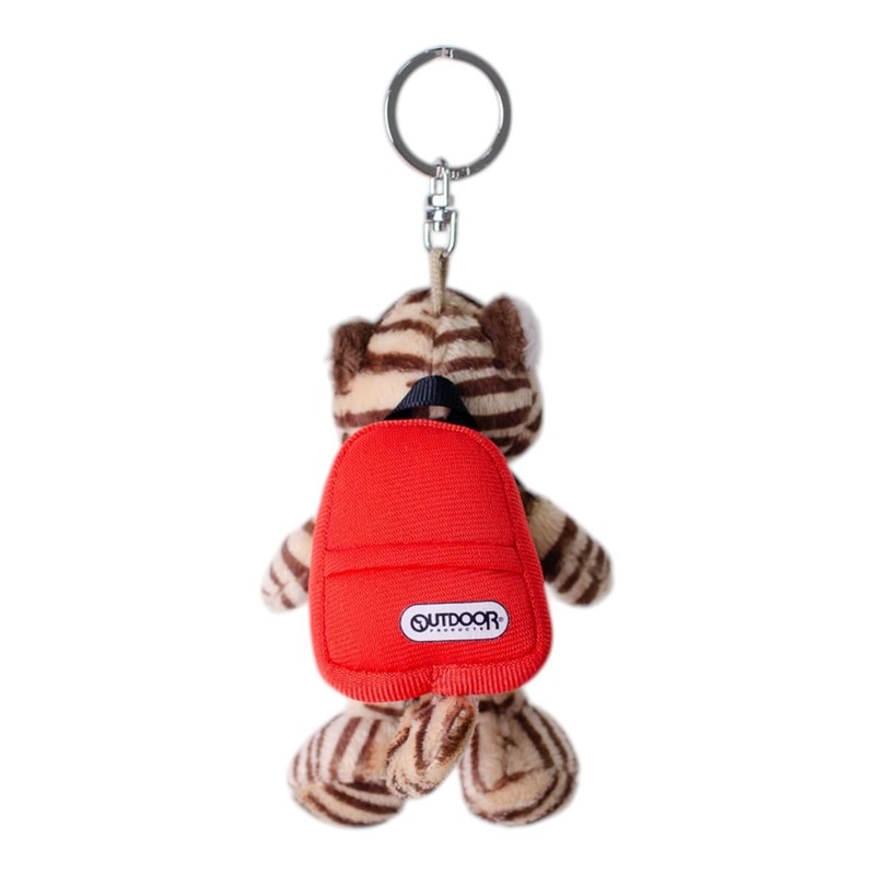 NIKI OUTDOOR PRODUCTS Keychain, Tiger, 3.9 inches (10 cm), Backpack,