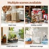 ComSaf Glass Jars with Lids 64oz, Large Glass Storage Containers
