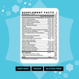 Best Nest Wellness Men's Multi Plus - Daily Multivitamin for Brain & Energy Health Support - Daily Multivitamin for Men - Probiotics & Digestive Enzyme Formula - 30 Caplets