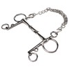 Stainless Steel Horse Pelham Bit Gnaw Resistant Ease of Control
