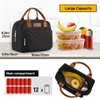 HOMESPON Lunch Bag for Woman Man Adults with Front Pocket