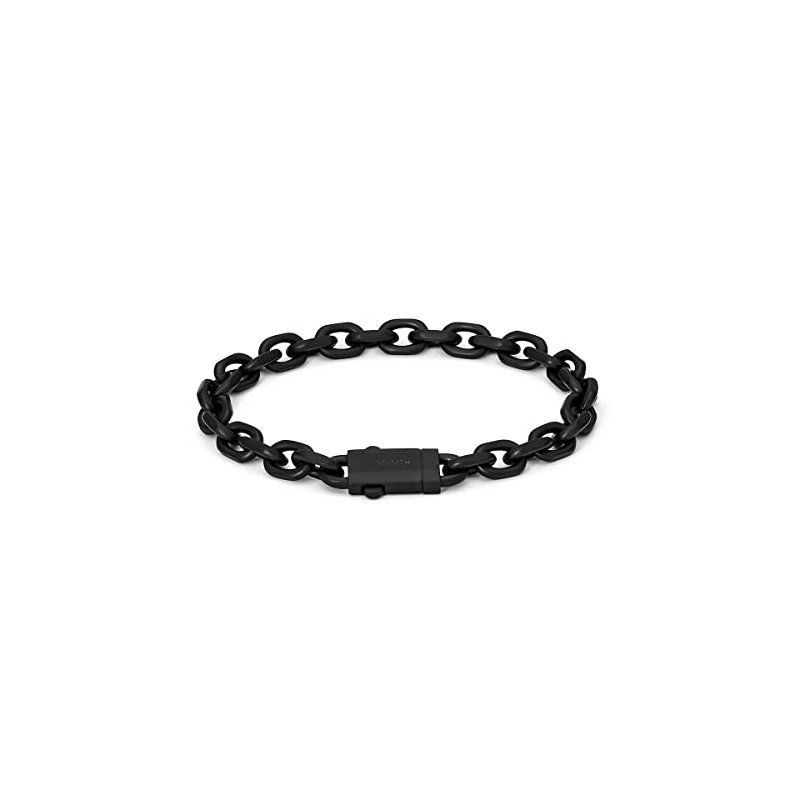 MVMT Men's Industry Chain Black Bracelet | 195 mm