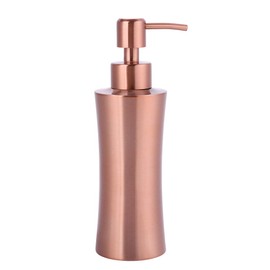 Yctze rose gold soap dispenser,304 Stainless Steel Soap Liquid Shampoo Lotion Dispenser Home Hotel Bathroom Accessory copper soap dispenser,copper soap dispenser(400ml)