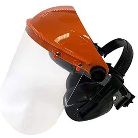 Raisman Multi-Purpose Face Shield With Clear Polycarbonate Visor and Removable Ear Muffs (10)