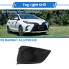 Hihaha Front Right Fog Light Grill No.521270D310 Front Lower Bumper