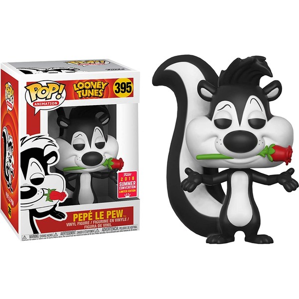 Pop Funko Animation: Looney Tunes Pepe Le Pew 2018 Summer Convention Exclusive SDCC Limited Edition