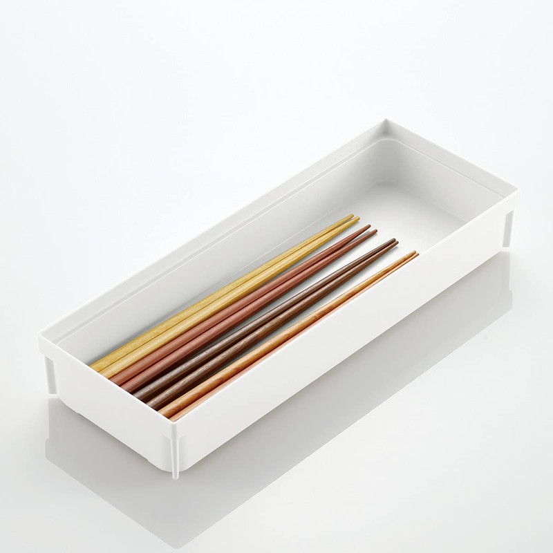 Richell Totono N Cutlery Pocket for Drawers, Regular Size, White