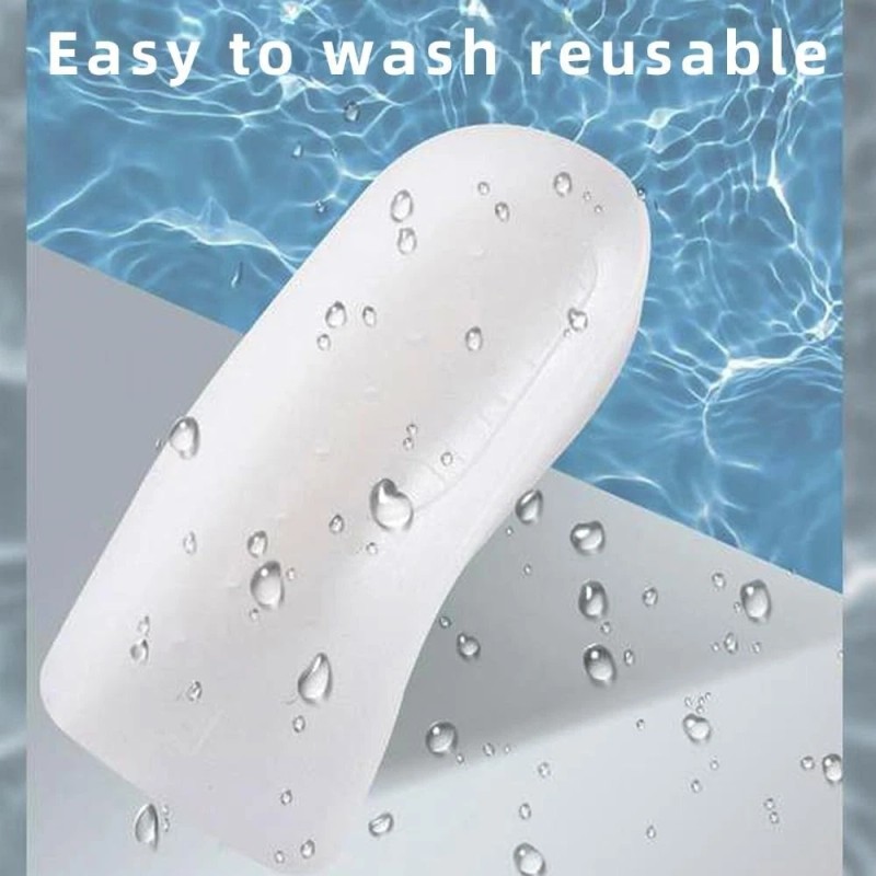 Dr. Pedi Heel Cups Cushion Increase Gel Shoe Insert Height