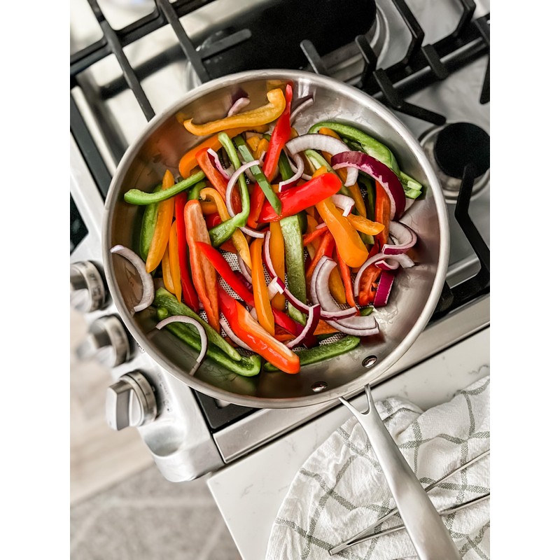 TitaniumMAX Cookware-Made in France-Quick Release Titanium Cookware- 8" Fry Pan-Suitable