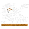 Ford Genuine Motor Co Intake Manifold Gasket 4R3Z9439AA