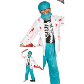 Zombie Doctor Costume child size 7-9 years