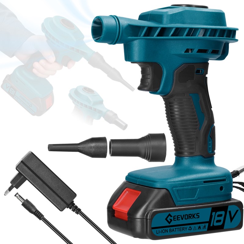 Geevorks High-Power Brushed Motor Electric Blower Strong Wind Air Blower