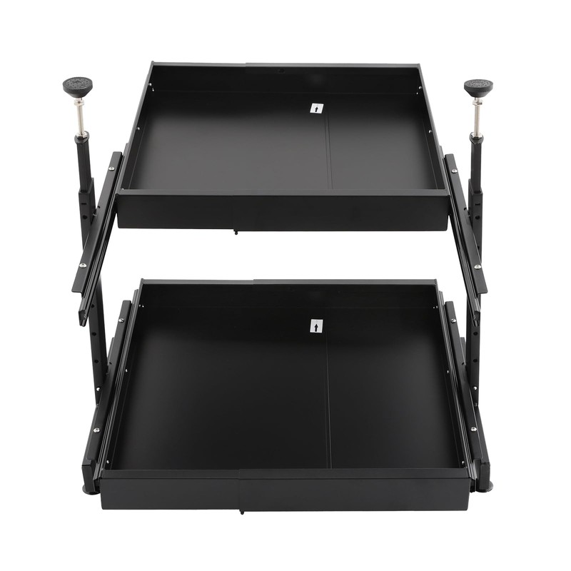 2-Tier Pull Out Cabinet Organizer, Pull out Drawers for Cabinets,