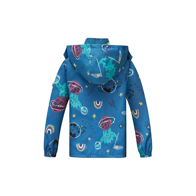 WICKHAM - chamarra impermeable para niños y niñas, con capucha
